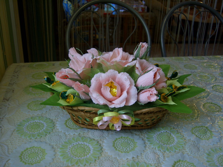 Сумочка с луговыми цветами