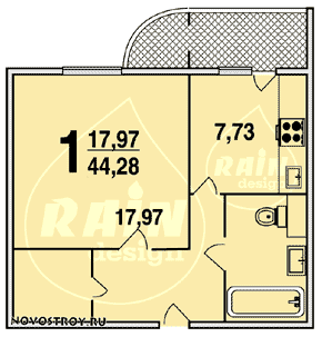 Продается 1к квартира в Одинцово!
