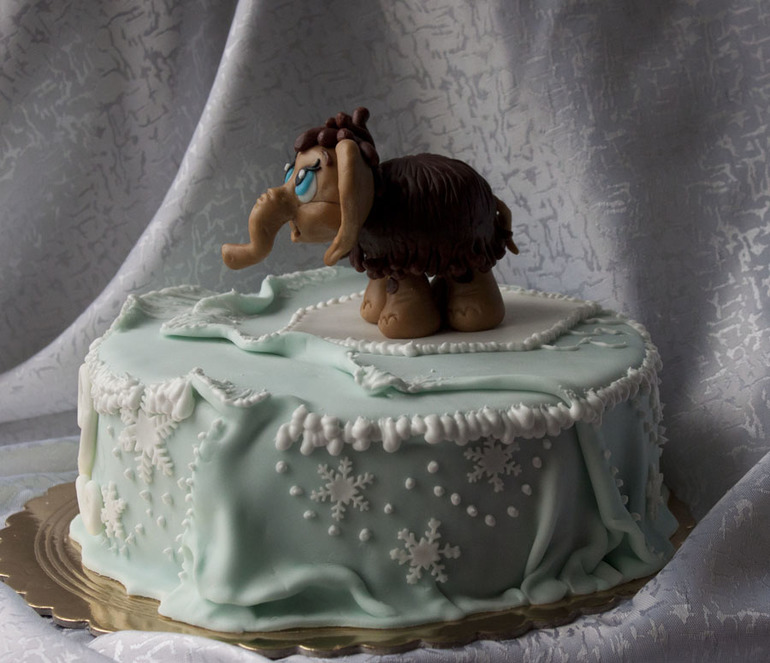 Мамонтенок для мамы.