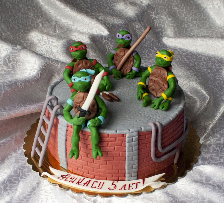 Черепашки ниндзя.