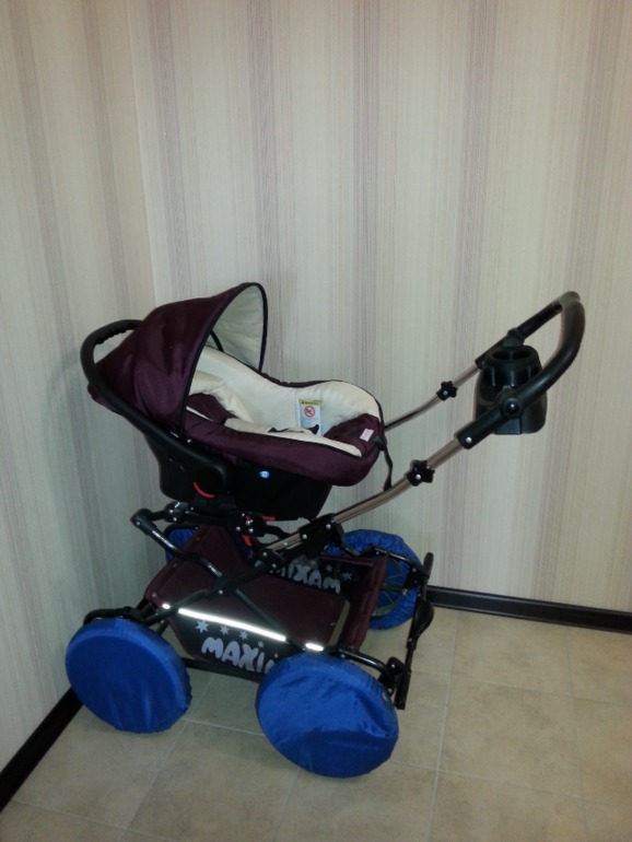 Коляска Stroller для зимних деток + прогулка + автокресло (до 13 кг) +подарки