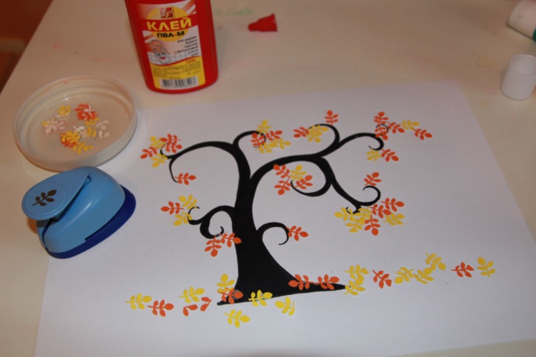 Осеннее творчество Анастасии