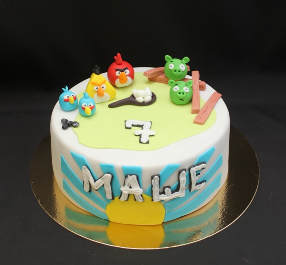 Торт птички