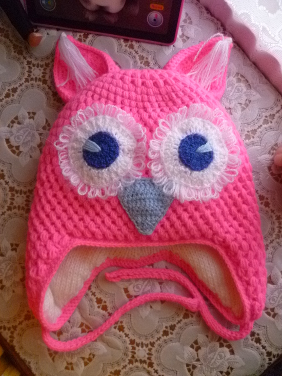 Шапочка зимняя.