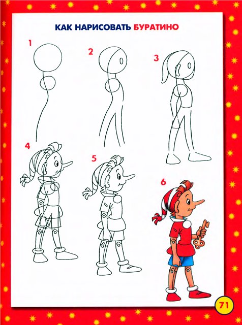 Рисуем мультяшных героев