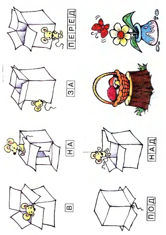 Знакомим Ребенка с Предлогами