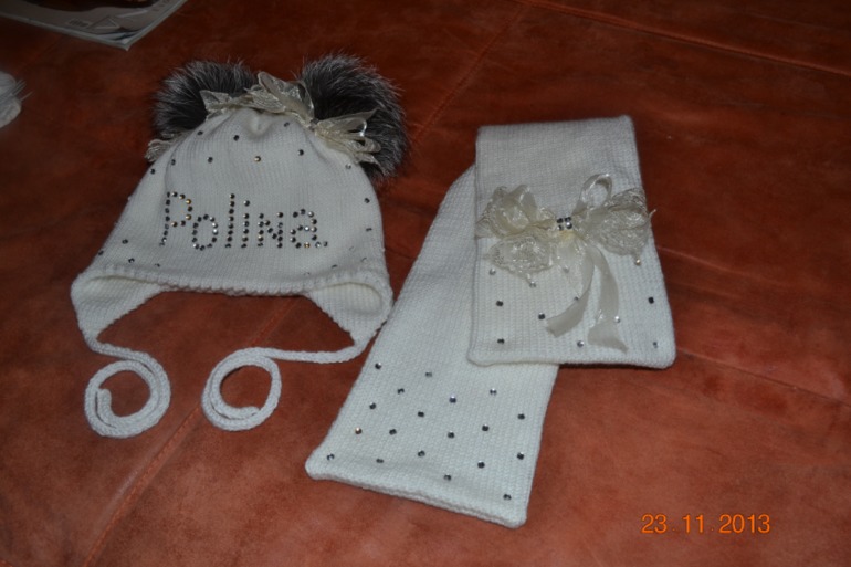 Шапочка для Полины