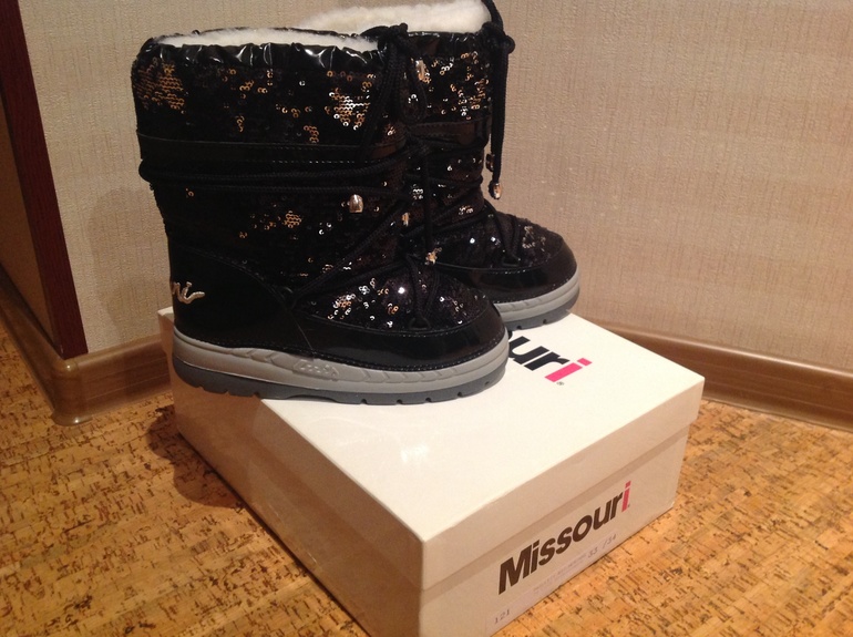 Унты MISSOURI, р.33-34, цена 3500, почта)))