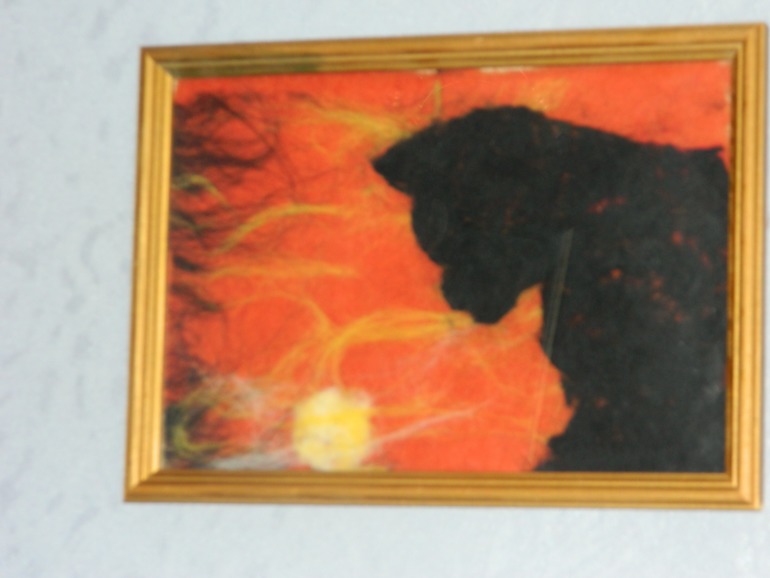 картины из шерсти