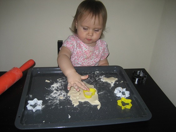 Игрушки из соленого теста.