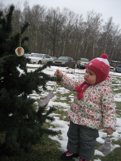 Игрушки из соленого теста.