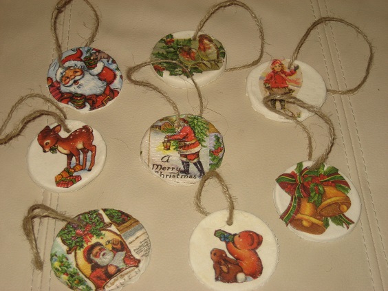 Игрушки из соленого теста.