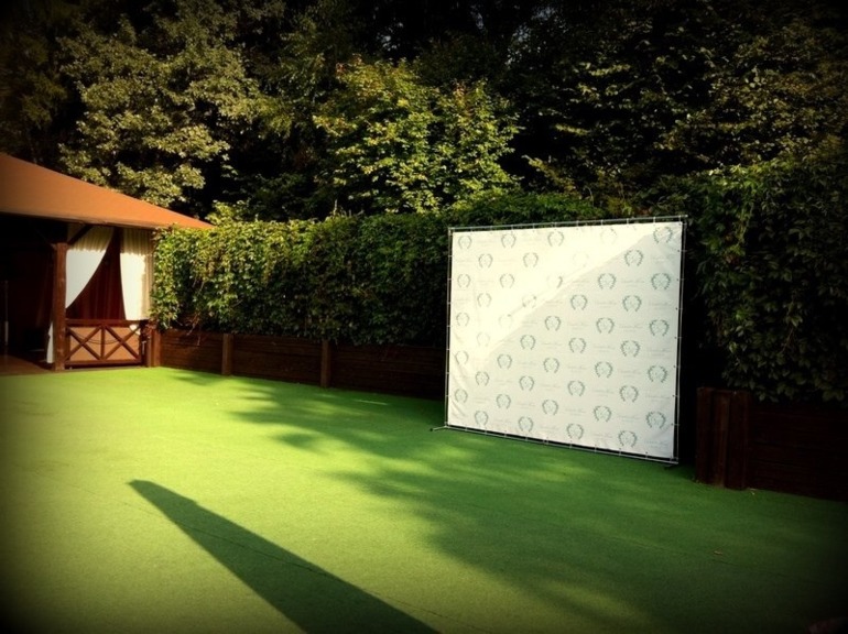 Пресс-волл на празднике