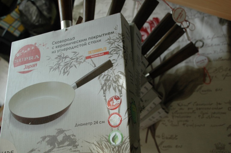 Хвасты японской посуды Supra.