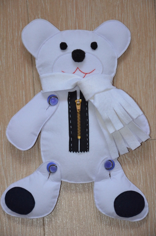 Мишка на память о ТН Арктика и Антарктида