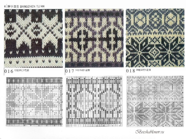 Еще схемы для спиц