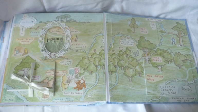 Альбом для Ванечки с Винни пухом.