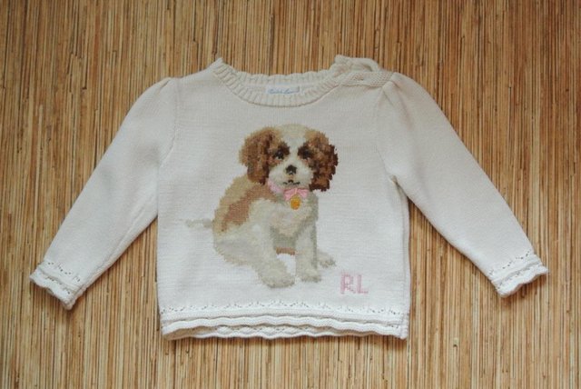 Вязаная кофточка Ralph Lauren 9 мес. В идеале!