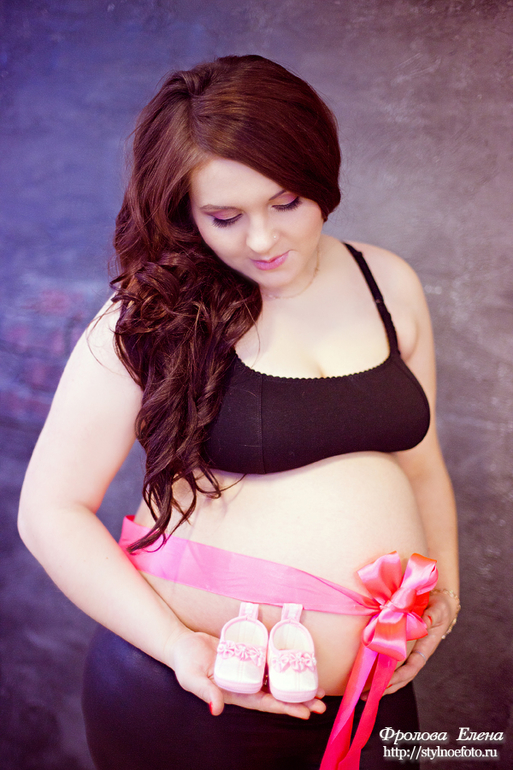 Фотосессия будущей мамы. Ольга