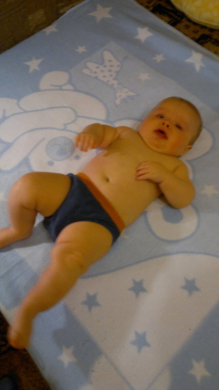 Домашняя фотосессия за 3 дня до 5 мес)))) Сыночек Арсюничка!