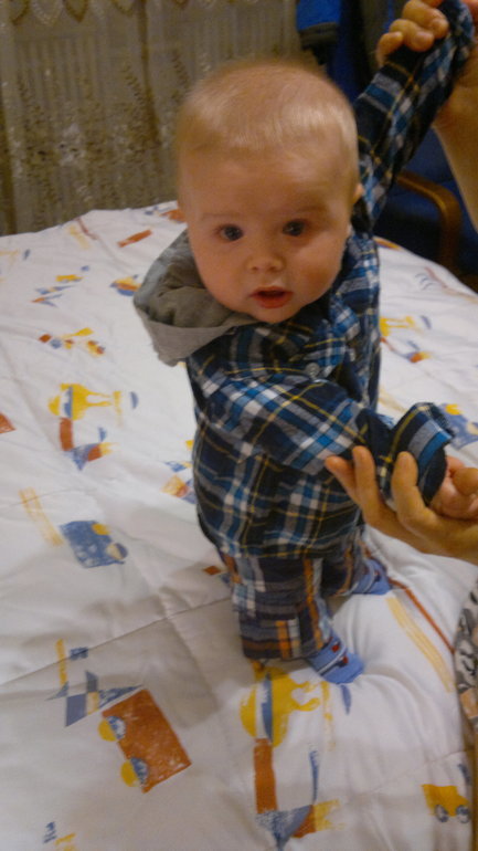 Домашняя фотосессия за 3 дня до 5 мес)))) Сыночек Арсюничка!