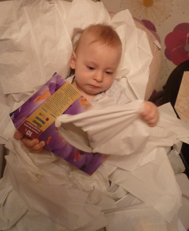 Наши игрушки от 8 месяцев и до года восьми месяцев