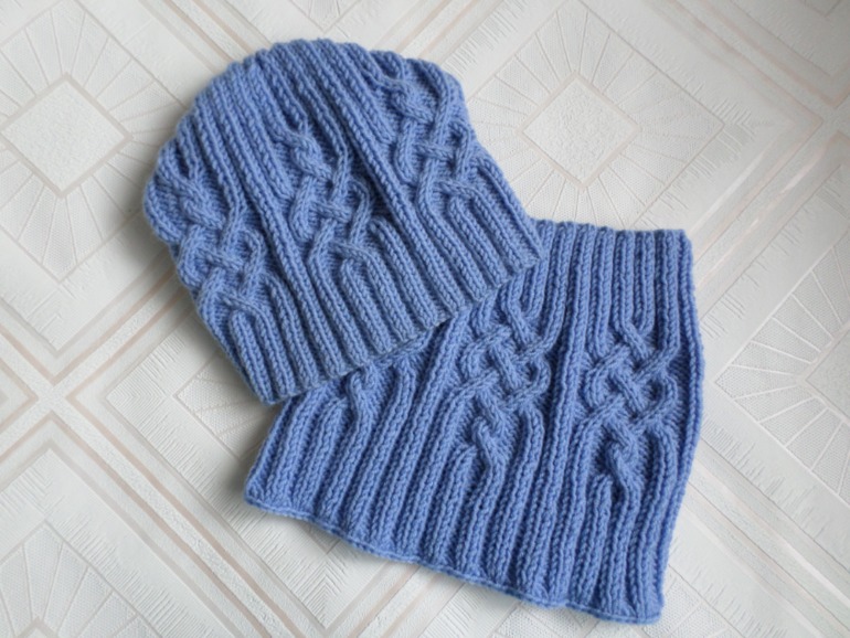 Мой комплект с кельтским узором