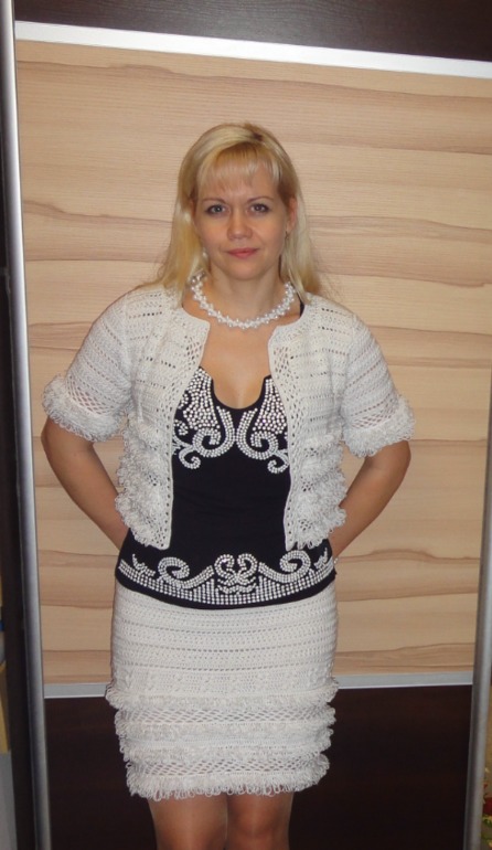 Роскошная утонченность от Оскара де ла Рента(костюм, мое воплощение)