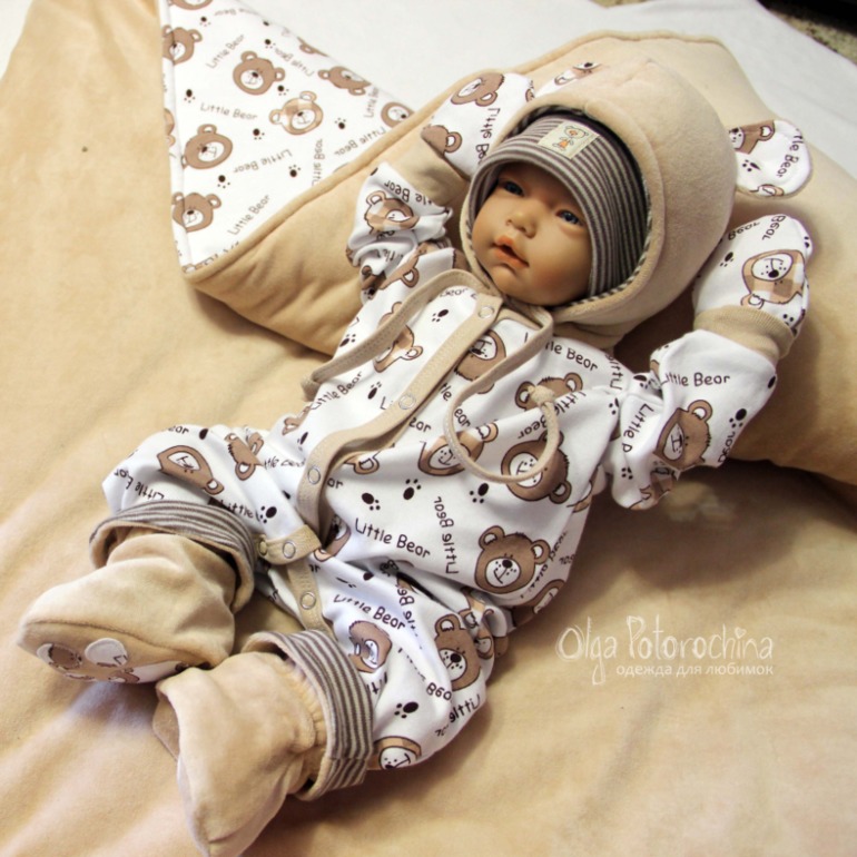 Мишутка в бежевом