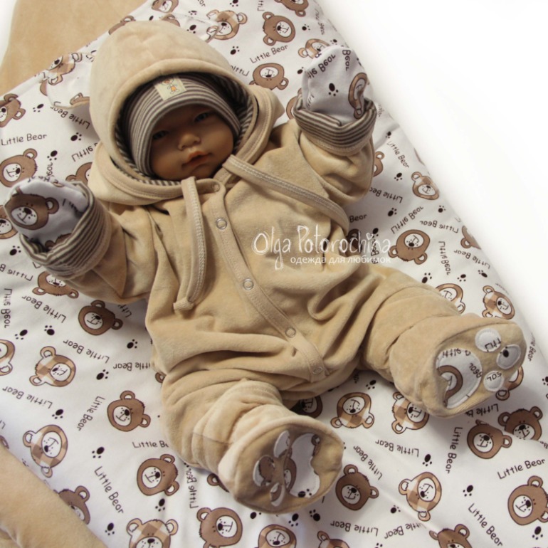 Мишутка в бежевом