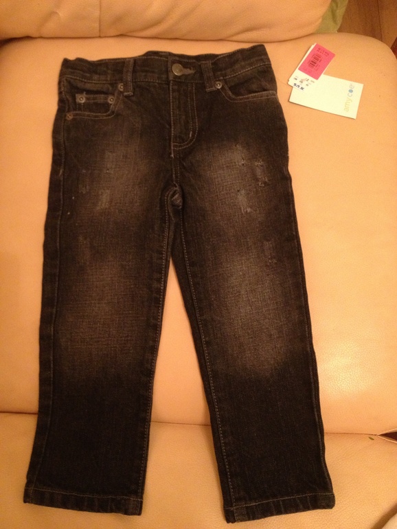 Новые моднючие джинсы за 700руб. На рост 88-93
