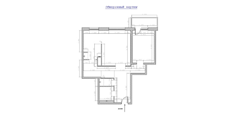 Двухкомнатная квартира 67,8 м.кв.