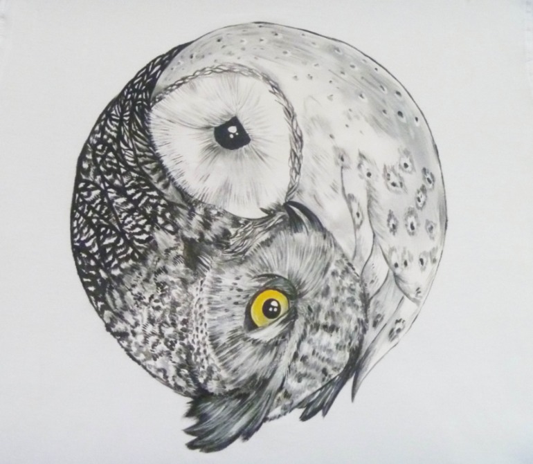 Сова Инь-Янь