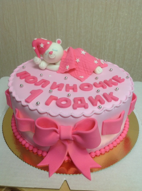 Торт на день рождения девочке 1 годик фото