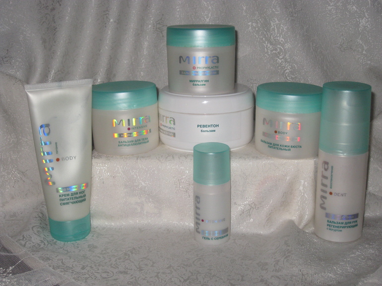 Косметические средства MIRRA