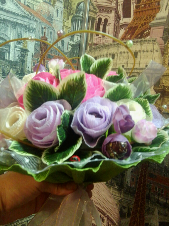 Букеты моей мамочки!