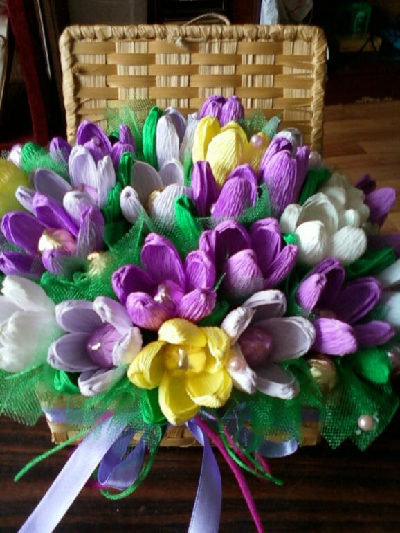 Букеты моей мамочки!