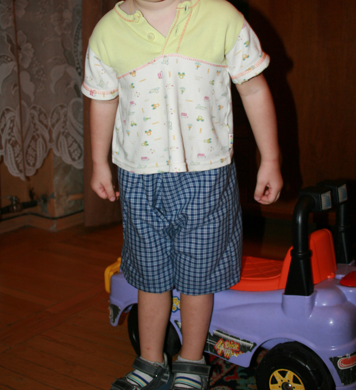 Мои первые шортики для непоседы!