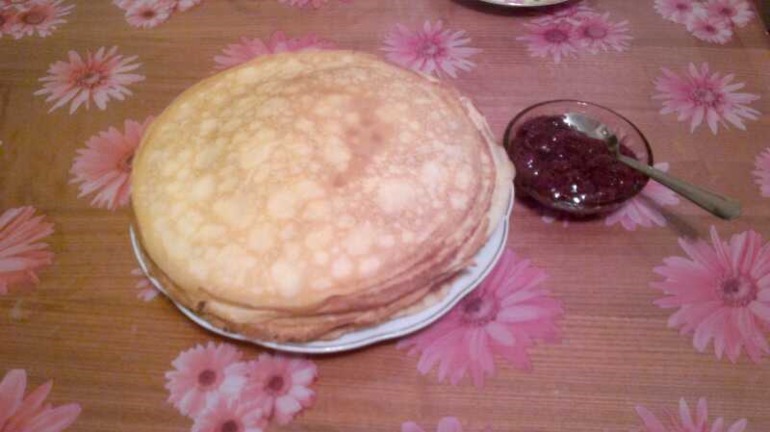 Тонкие и нежные блинчики