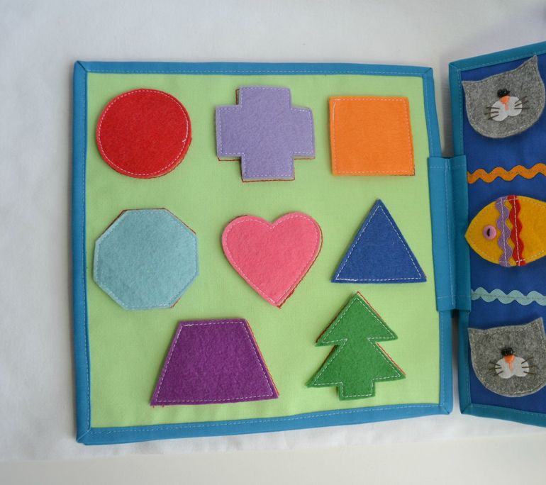 Именная развивающая книжечка)