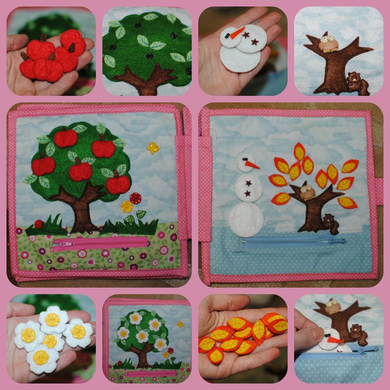 Развивающая книжка для Полинки