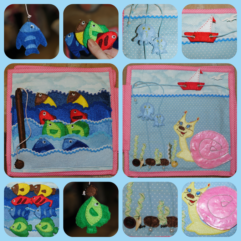 Развивающая книжка для Полинки