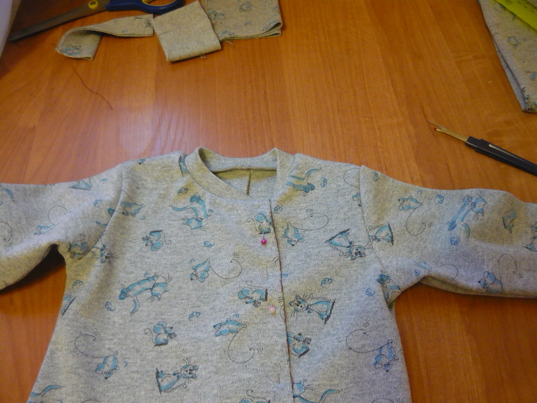 Мастер класс: шьем комбинезон (слип) трикотажный