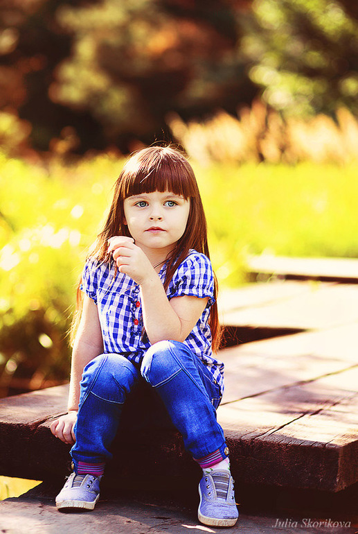 В Японском саду.