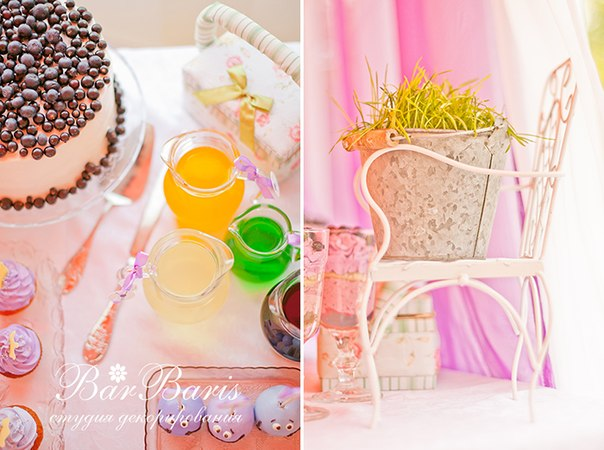 Сладкий стол в стиле Принцесса на горошине, июль 2012