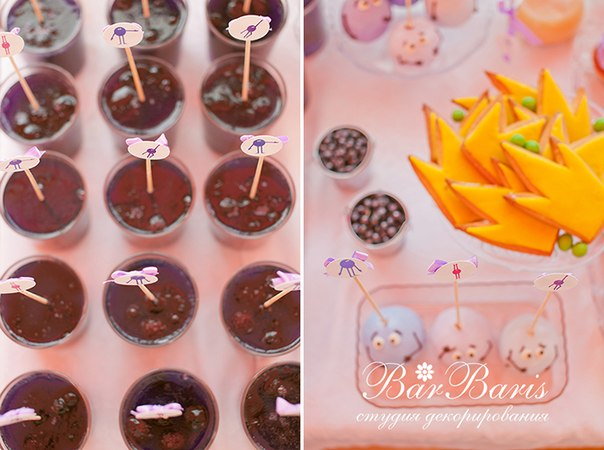 Сладкий стол в стиле Принцесса на горошине, июль 2012