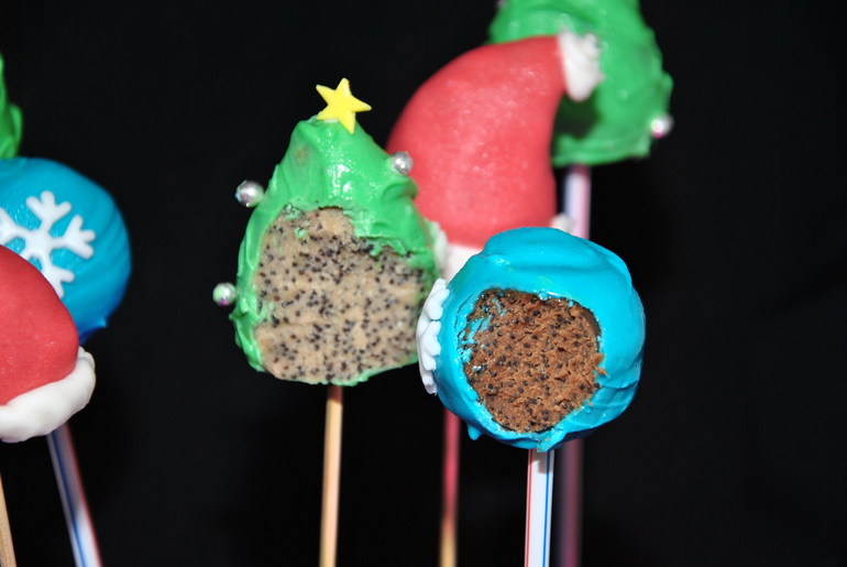 Кейкпопсы новогодние