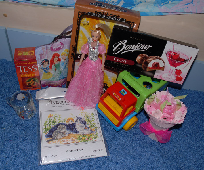 И наша феечка до нас добралась)))...