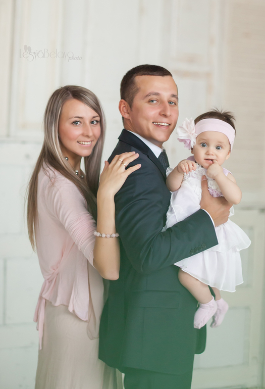 София и ее очаровательные родители