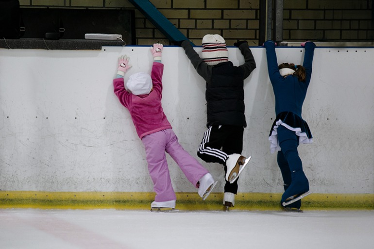 открытый урок по фигурному катанию